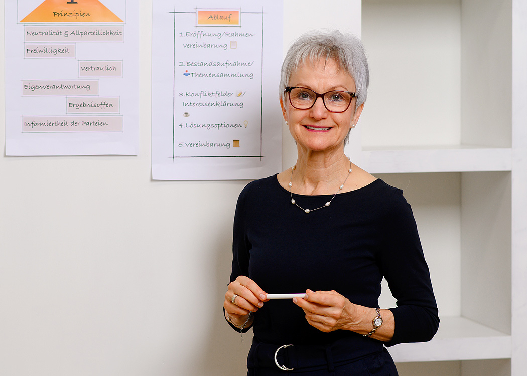 Dr. Verena Schleicher, Mediatorin